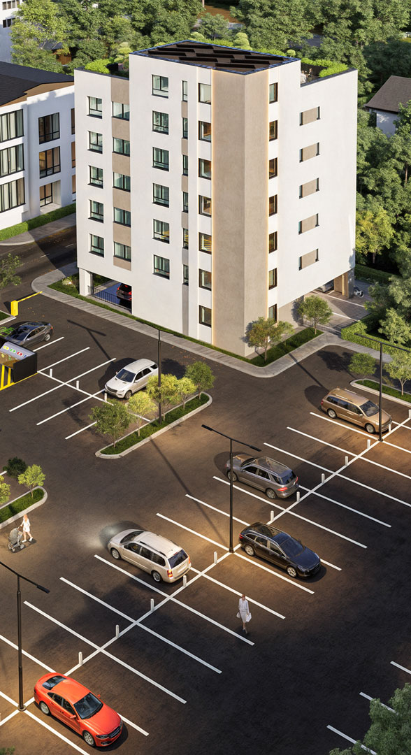 Premium Young Residence - Apartamente noi Iași, Design arhitectural contemporan